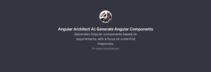 Auto-Generate Angular Components